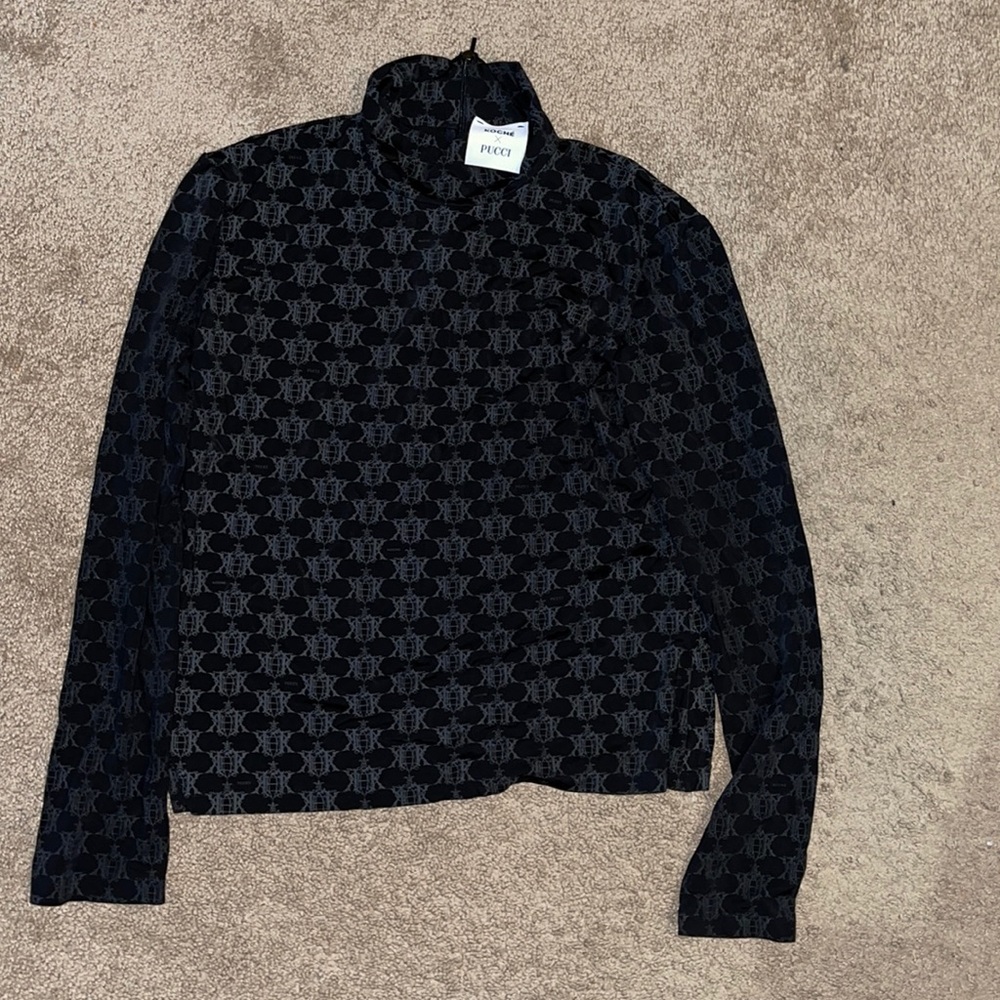 Emilio Pucci turtle neck long sleeve